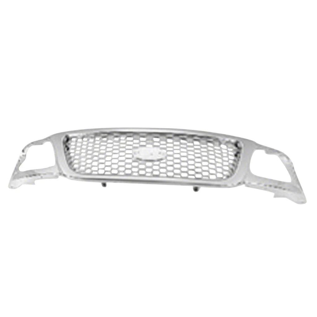 Replacement Front Grille Chrome Plastic for Toyota Hilux (2005–2015)