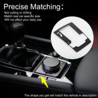 ABS Gear Shift Knob Sticker for Mazda 3 Axela (2019–2025) Black