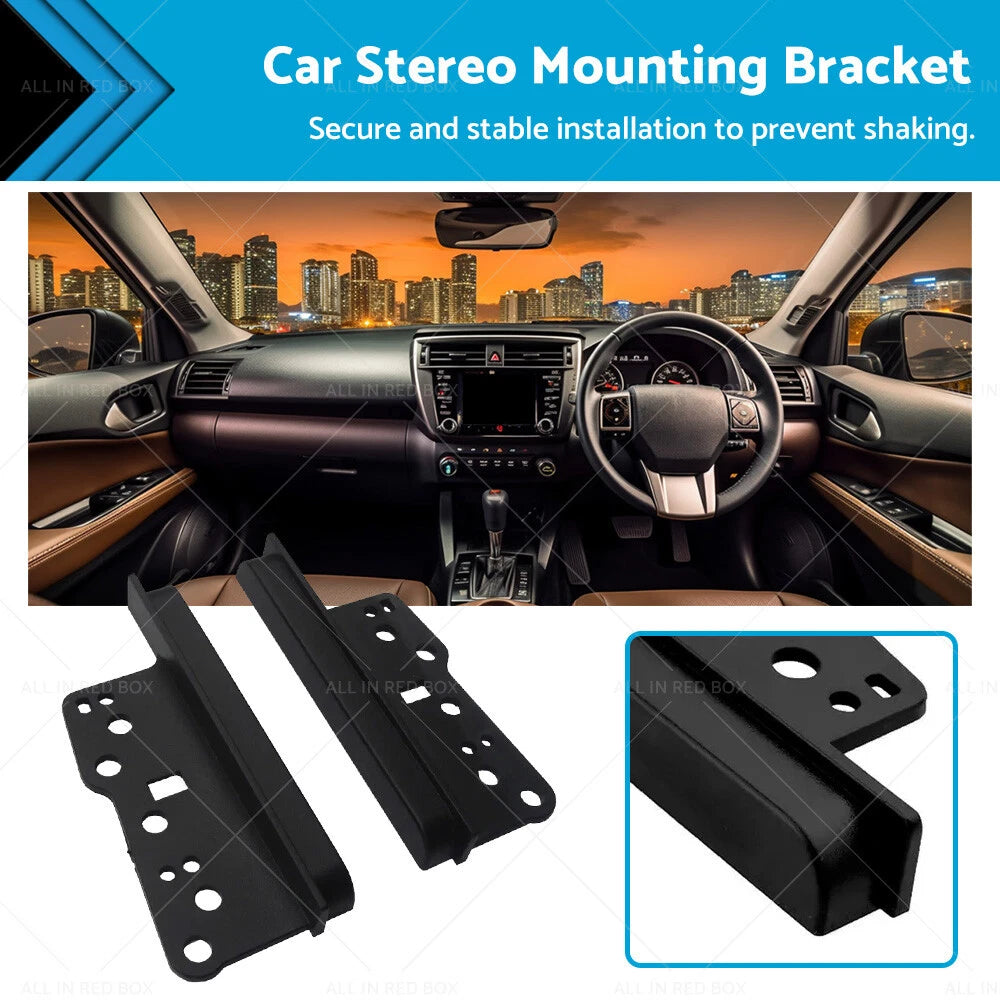 Car Stereo Side Trim Brackets for Toyota (2Din, 2000–2023)