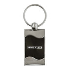 Black Rectangular Wave Keychain - Officially Licensed for SRT8