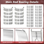 Main Bearing and Connecting Rod Bearing Kit for Chevrolet Silverado (No.MS2199P)