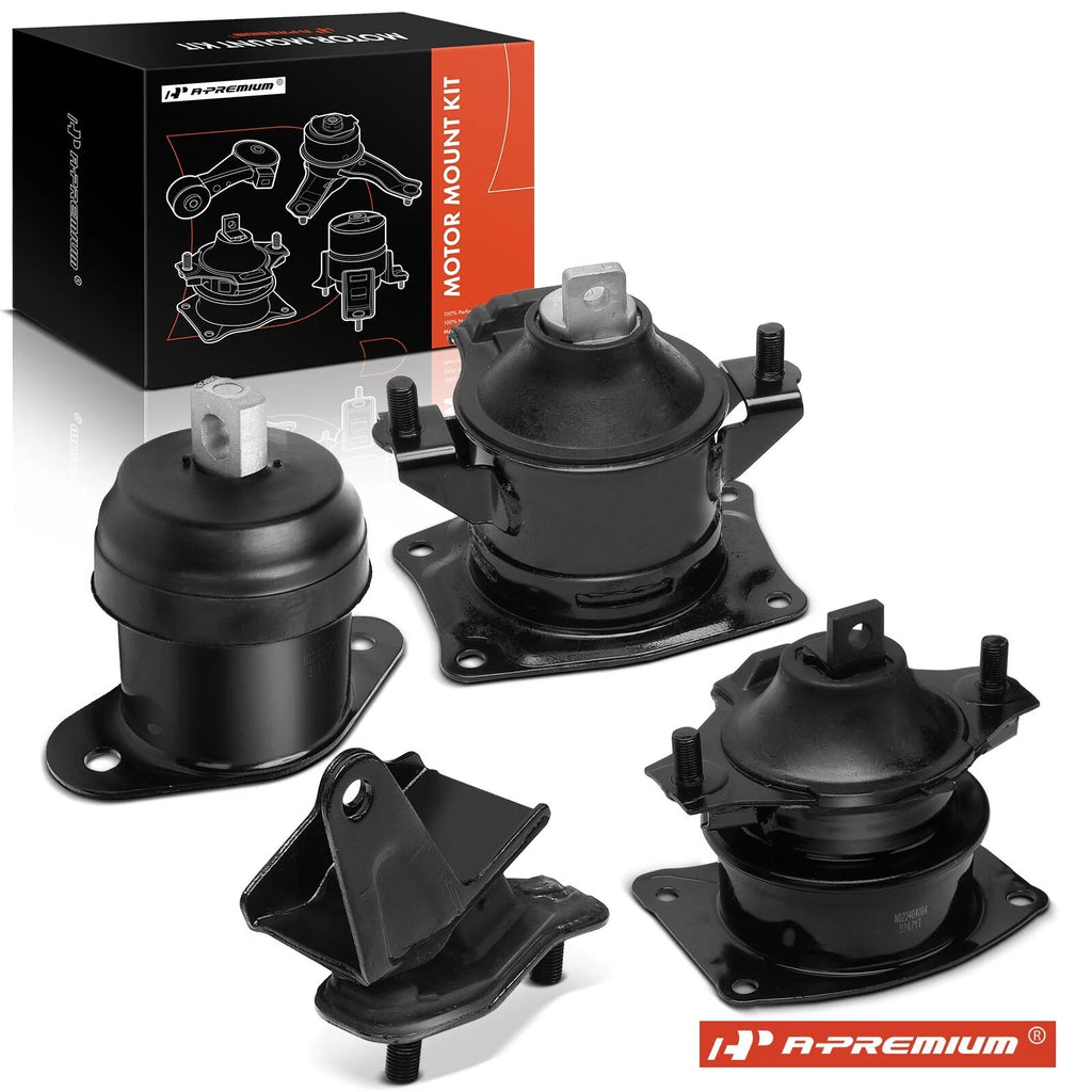 4X Engine Motor & Transmission Mount for Honda Accord (2003–2007)