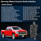 Left Steering Wheel Cruise Control Switch for Silverado Sierra (2007–2014) No. 15819309