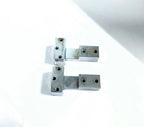 2X Stainless Steel Block Hinge for