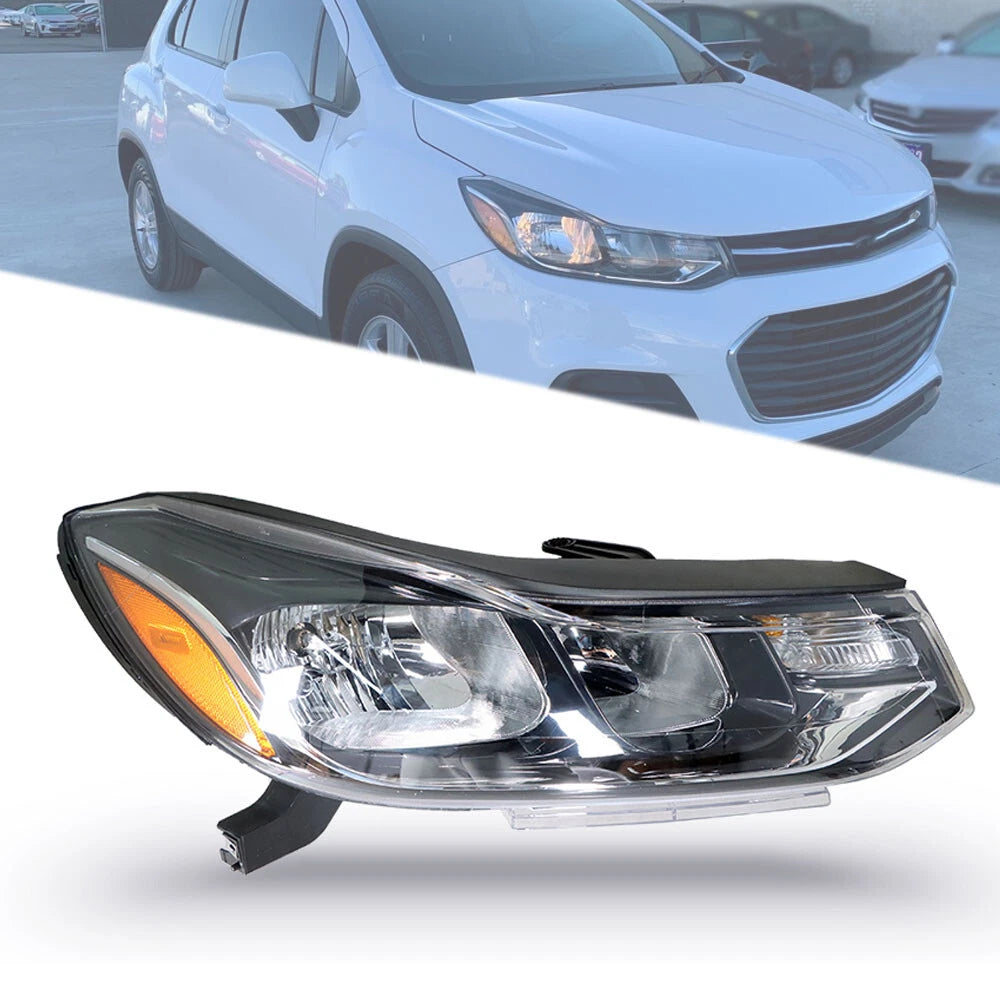 Headlight Assembly for Chevrolet Trax (2017–2019) Halogen Passenger Side