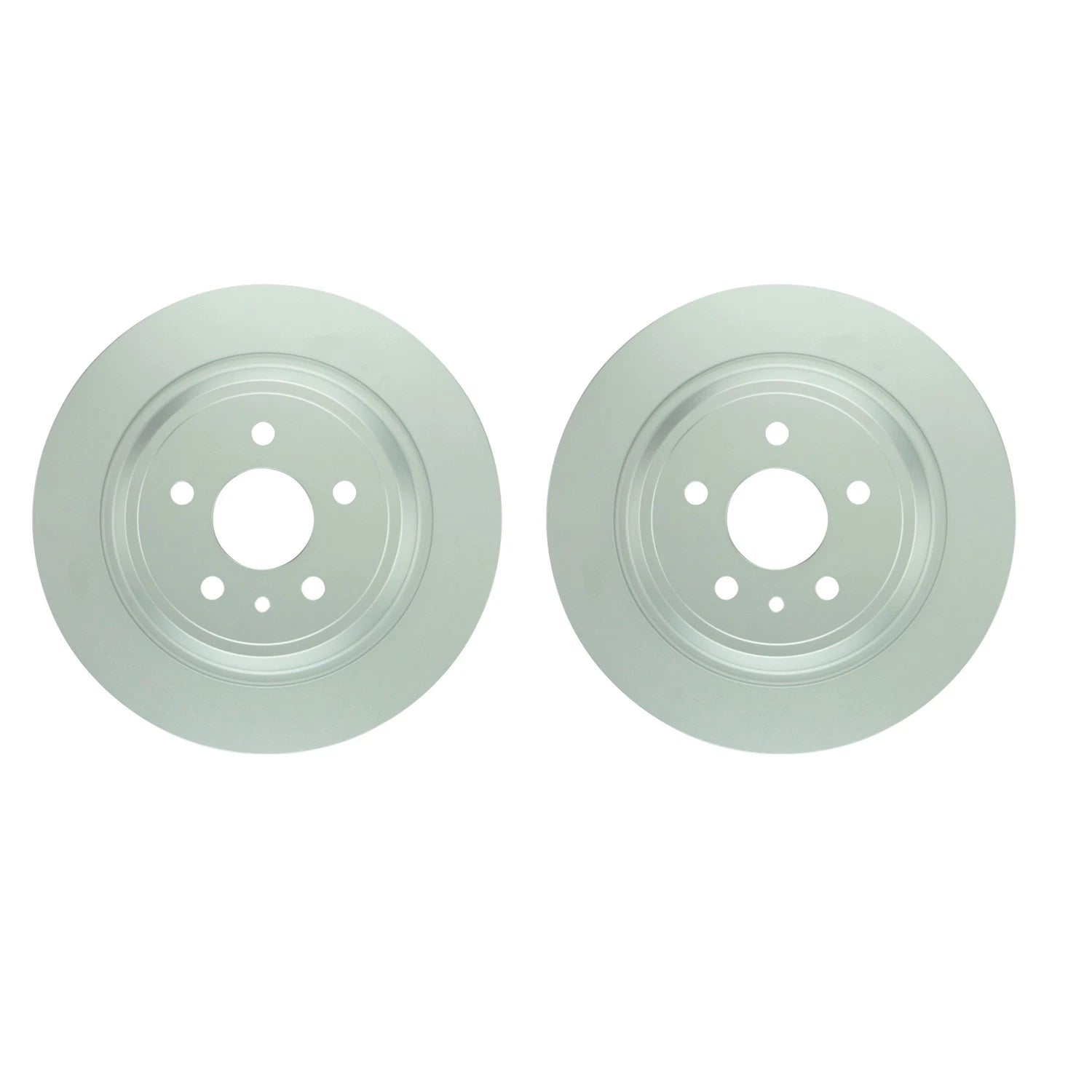 Set of 2 Bosch QuietCast Rear Disc Brake Rotors for Ford Escape Lincoln MKC (2013–2019)