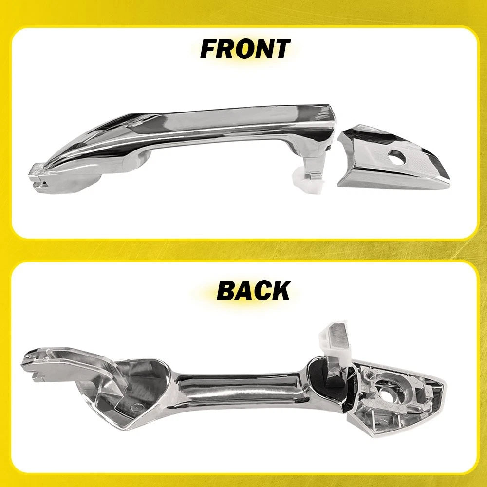 Front Left Outer Door Handle for Honda Accord (2008–2012) Black