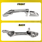 Front Left Outer Door Handle for Honda Accord (2008–2012) Black