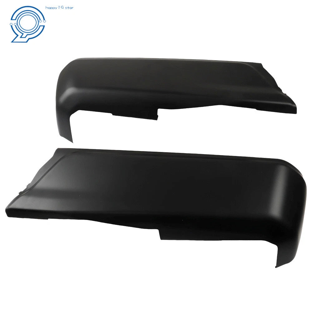 Set of 2 Steel Rear Bumper Ends for Ford F150 (2015–2020)
