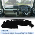 Dash Cover for Honda N-BOX Custom JF3/JF4 (2017–2020) Polyester Black