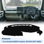 Dash Cover for Honda N-BOX Custom JF3/JF4 (2017–2020) Polyester Black