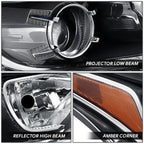 Right Passenger Side Projector Headlight Assembly for Forte Sedan (2019–2021)