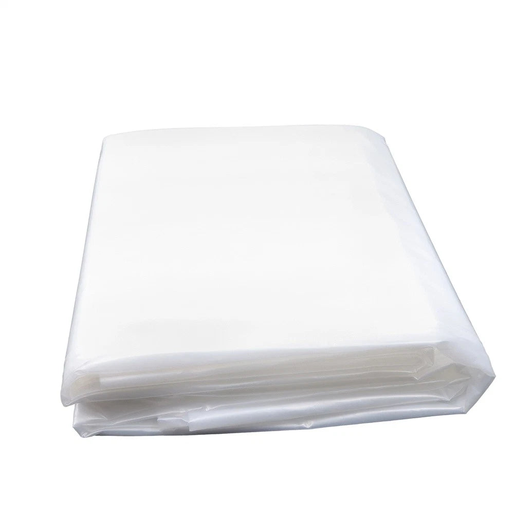 Clear Greenhouse Plastic Sheeting for Gardening (6 mil UV Resistant)