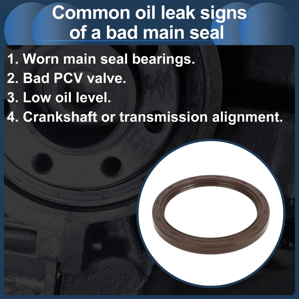 1 Pc Rear Crankshaft Oil Seal for Honda Accord Civic GMC Sierra  No.96376569