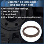 1 Pc Rear Crankshaft Oil Seal for Honda Accord Civic GMC Sierra  No.96376569