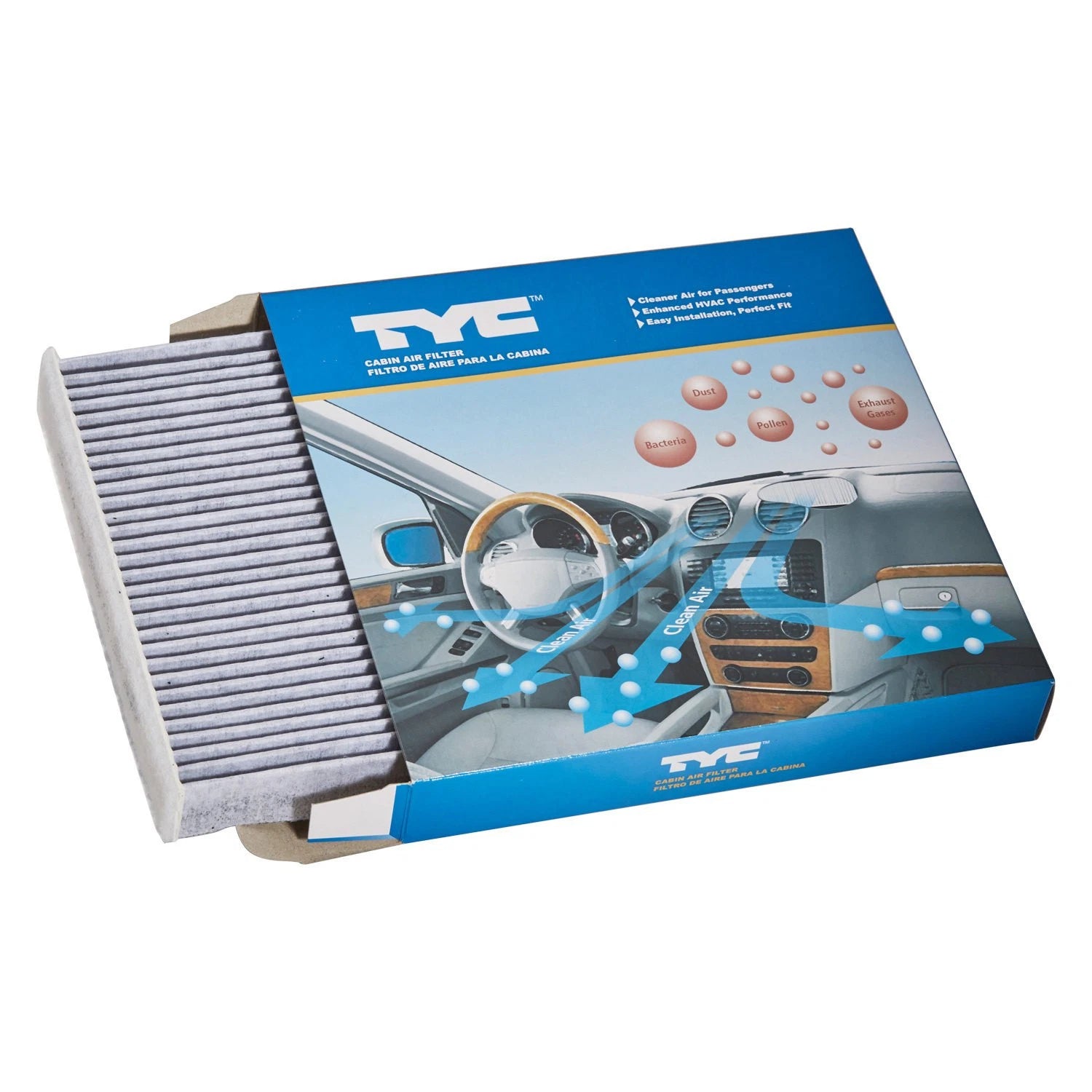 Replacement Cabin Air Filter for Lexus GS350 GS460 GS430 GS300 (2006–2019), Toyota Venza (2009–2017)