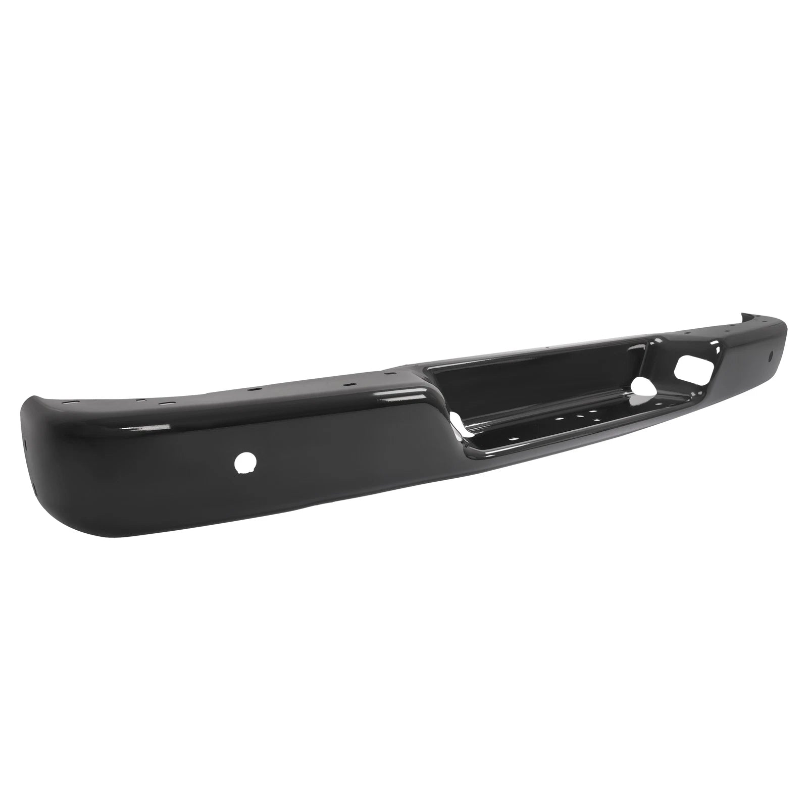 Black Steel Rear Bumper for Chevrolet Express Savana 1500 2500 3500 (1996–2023)