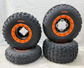 DWT G3 Beadlock Wheels & XC Sunf A035 Tires for Raptor 700 (2006–2023)