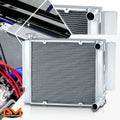 3-Row Aluminum Cooling Radiator for Mazda RX2/RX3/RX4/RX7 (1971–1982)