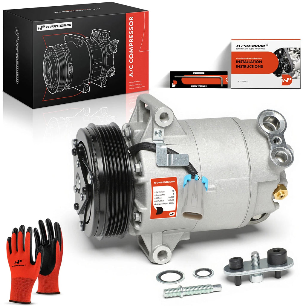 A/C Compressor with Clutch for Chevrolet HHR and Cobalt (2005–2010)