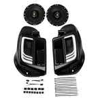 Lower Vented Fairings & Speakers Turn Signals for Harley Touring (2014–2023)