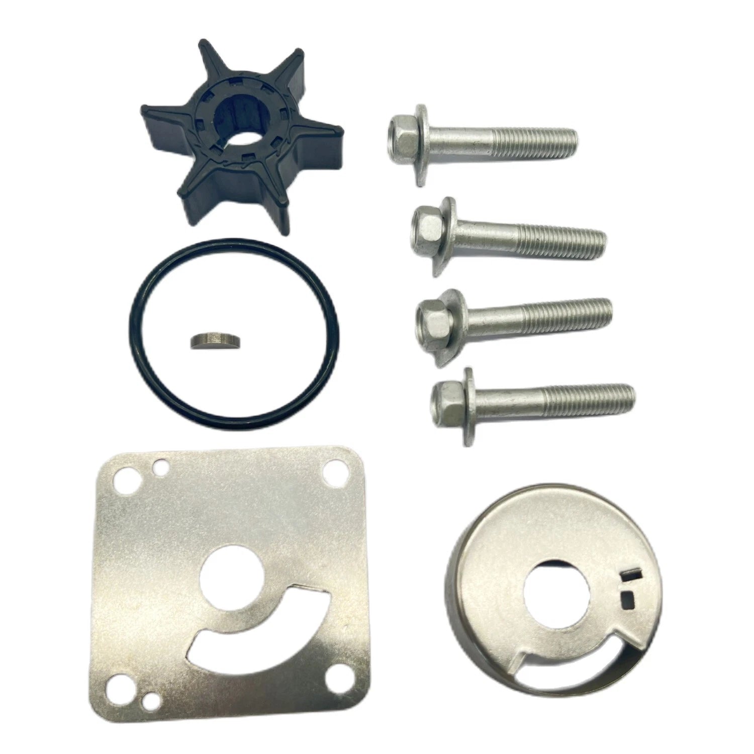 Water Pump Impeller Kit for Yamaha 2-Stroke 20 25 HP (20–25) 6L2-W0078 20D 25N