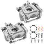 Rear Left & Right Brake Caliper Pinchards with Bracket for Mazda 6 (2016-2021)