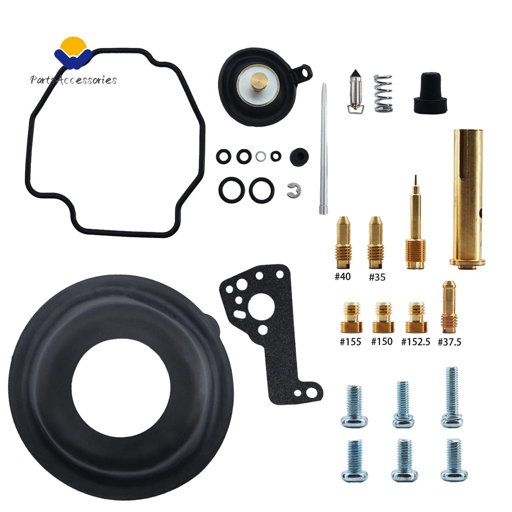 Carburetor Repair Kit X4 for Yamaha VMX1200 XVZ1300 (1985–1990)