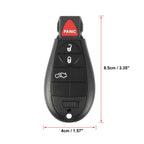 Replacement Keyless Remote Car Key Fob 433Mhz M3N32297100 for Dodge Dart (2013–2016)