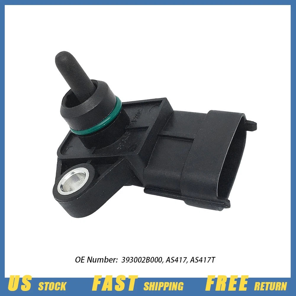 Manifold Pressure Sensor 393002B000 for Hyundai Sonata, Kia Elantra, Forte, Sorento