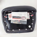Passenger Pad for Harley Chopped Tour-Pak FLH/T (2014–2023) Blue Stitch