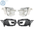 Bumper Fog Light Set w/Bezel for Ford Explorer (2016–2017)