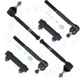 Set of 6 Front Tie Rod End Adjusting Sleeves for Chevy Express 2500 3500 (1996–2002)