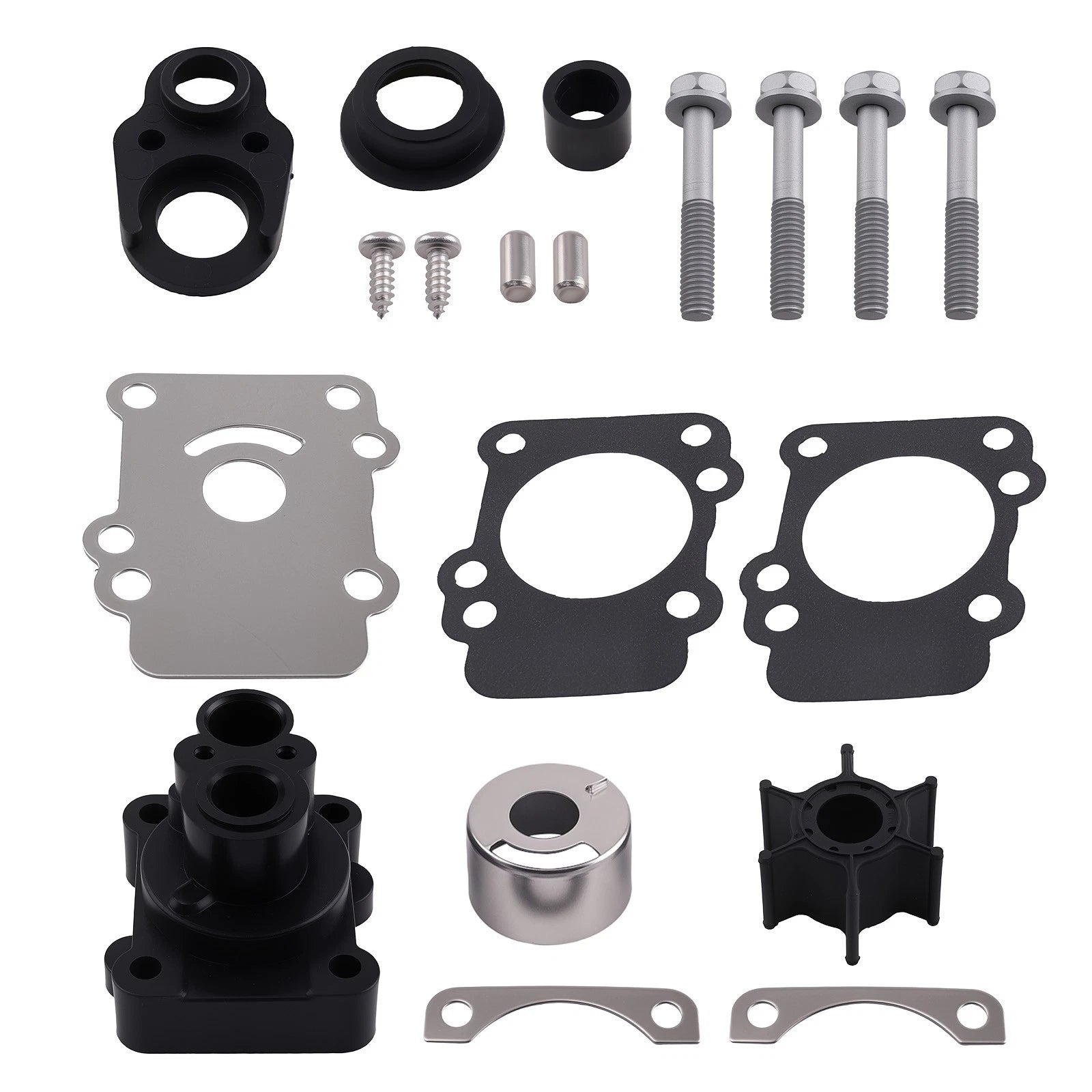 Boat Repair Kit for Yamaha 9.9HP 15HP (682-44300-01-00) Water Pump Impeller Set
