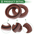 Set of 5 Oil Seal Rotary Shaft Seal FKM Rubber 25x40x8mm
