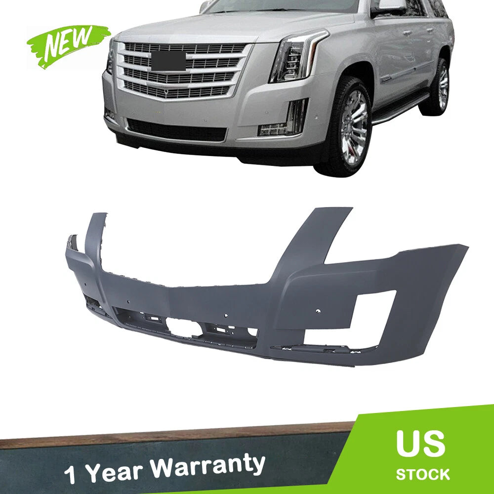 Front Bumper Cover for Cadillac Escalade (2017–2020) Black