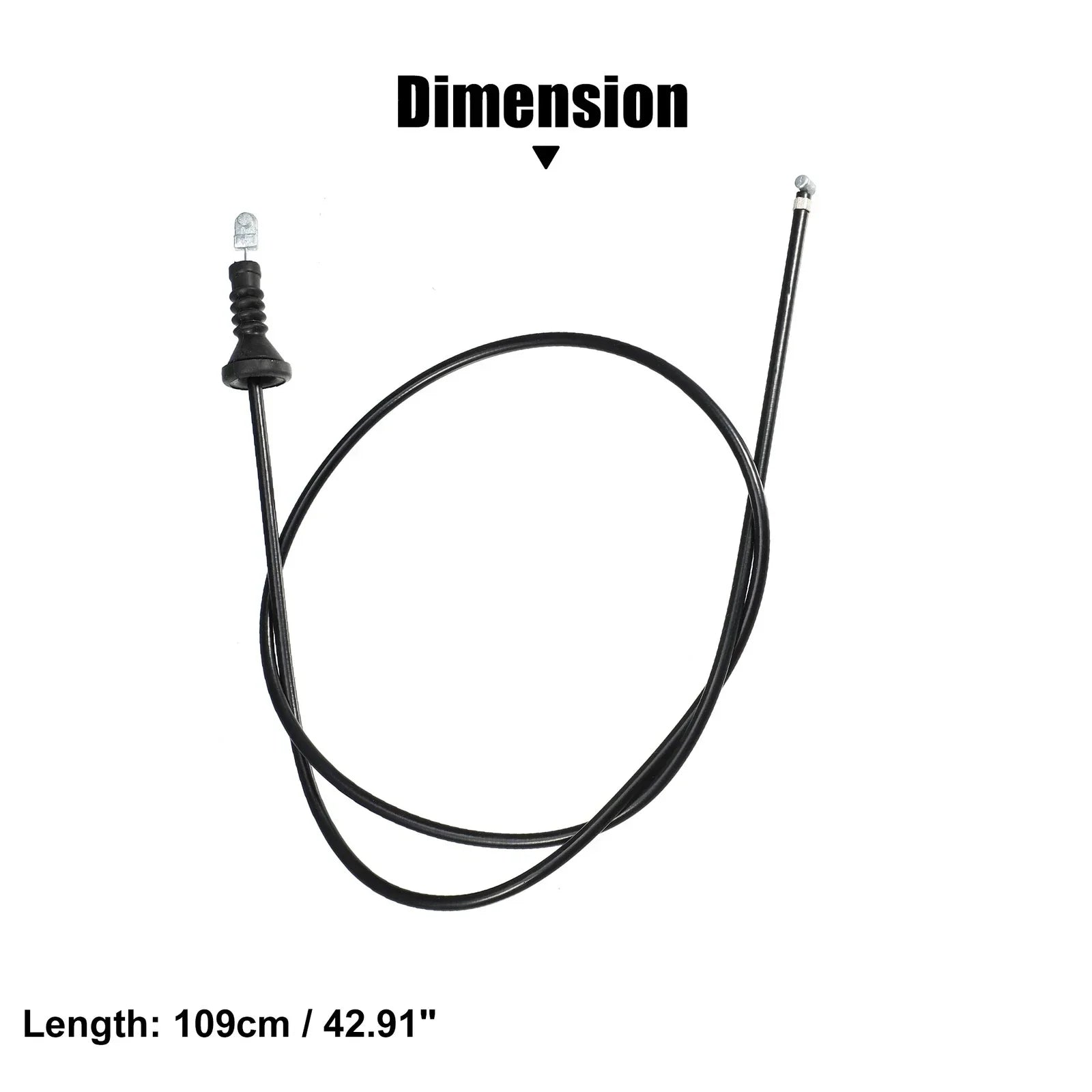 Hood Release Cable Door Handle Cable for BMW 325i Base 3.0L