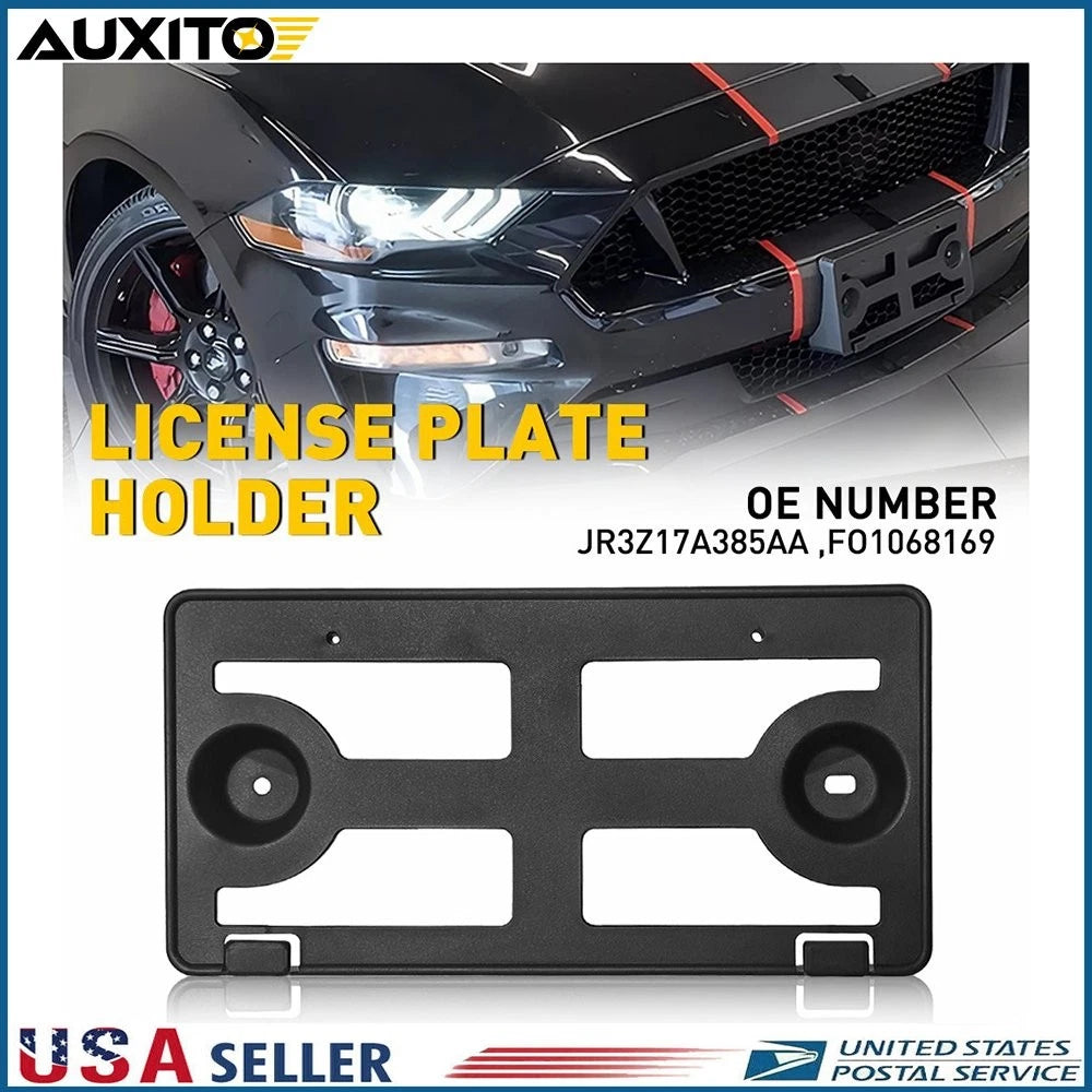 Front License Plate Frame Holder for Ford Mustang (2018–2022)