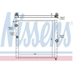 Replacement Aluminum Left/Right Auxiliary Radiator (See compatibility Chart)