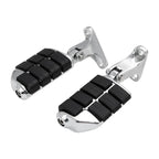 Chrome Rear Footpeg Pair for Harley Touring Street Glide (1993-2025)