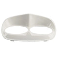 Dual Headlight Trim Bezel Cover for Harley Road Glide (1998–2013) White