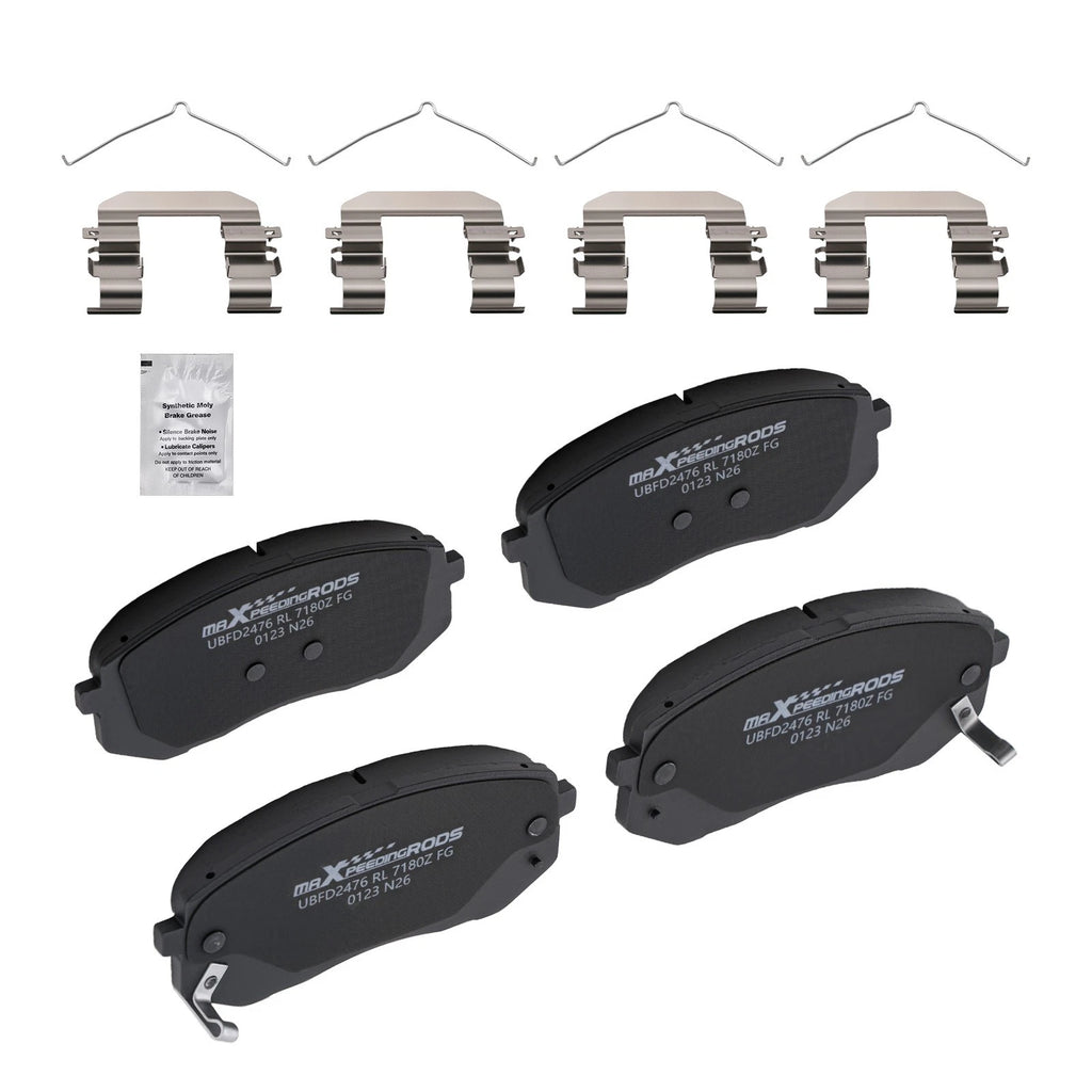 Front Ceramic Brake Pads Set for Hyundai Kona Electric (2021–2024) / Sonata (2015–2019)