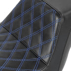 Driver Passenger Gel Seat for Harley Dyna Low Rider FXDL Street Bob (06-17)