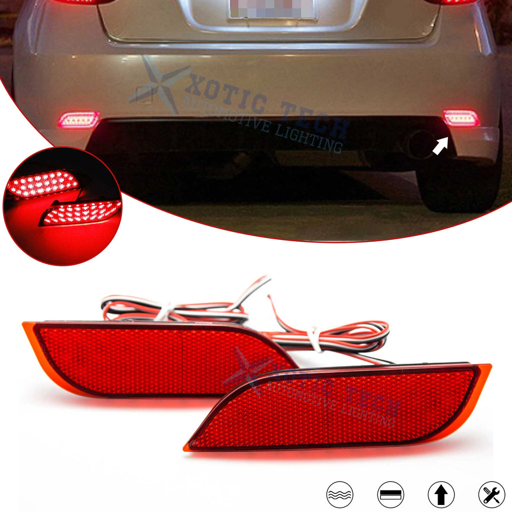 LED Rear Bumper Reflector for Subaru WRX STI Impreza (2015–2016)
