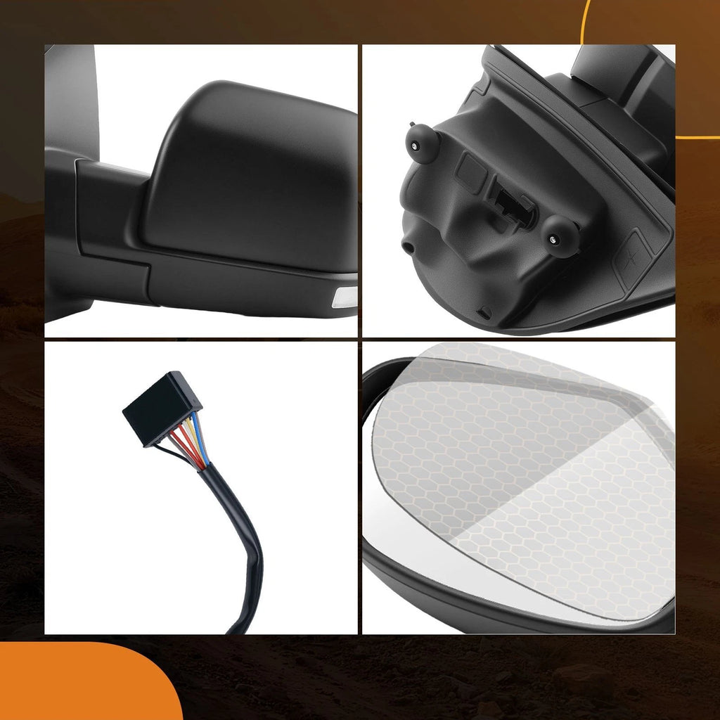 Left Heated Signal Mirror for Ford F-150 XLT (2015-2020)