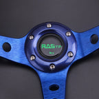 13.5" Aluminum Drifting Racing Steering Wheel with Quick Release Adapter