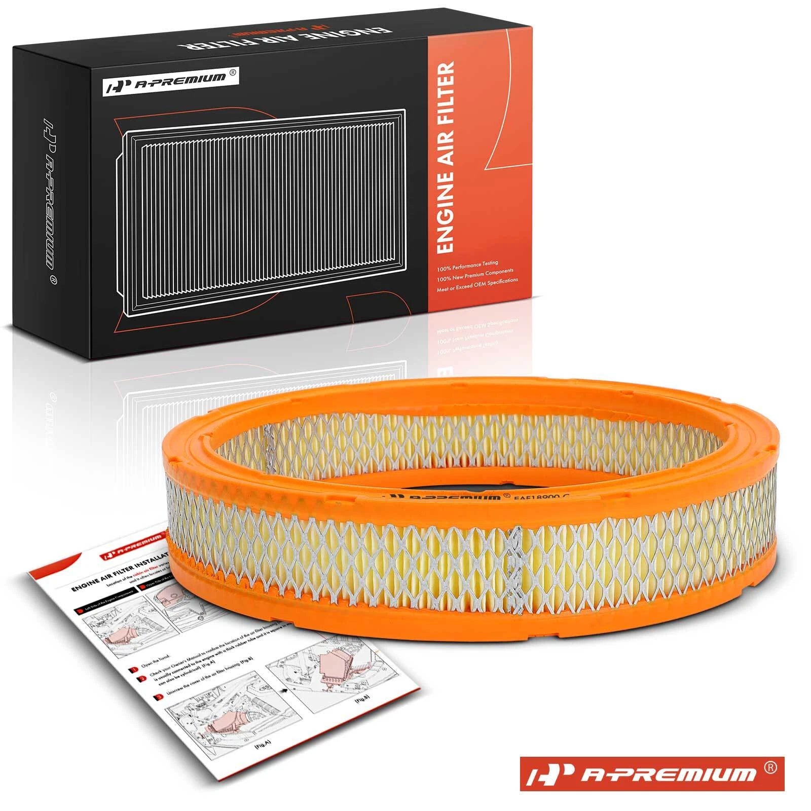 Engine Air Filter for Jeep Gladiator and Buick Regal (1966–1976)