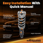 Coilover Lowering Kit for Honda CR-V RD1 RD2 (1997-2001)