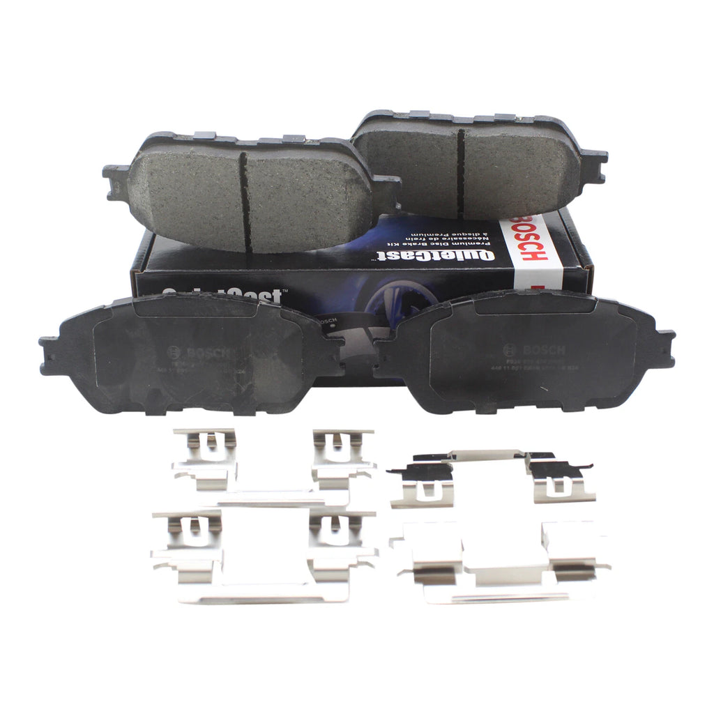 Set of 4 Bosch Front Brake Pads for Lexus ES300 ES330 Toyota Sienna Tacoma Camry (1992–2006)
