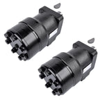 2Pcs Hydraulic Motor for Char-Lynn H Series (Standard 4-Bolt)